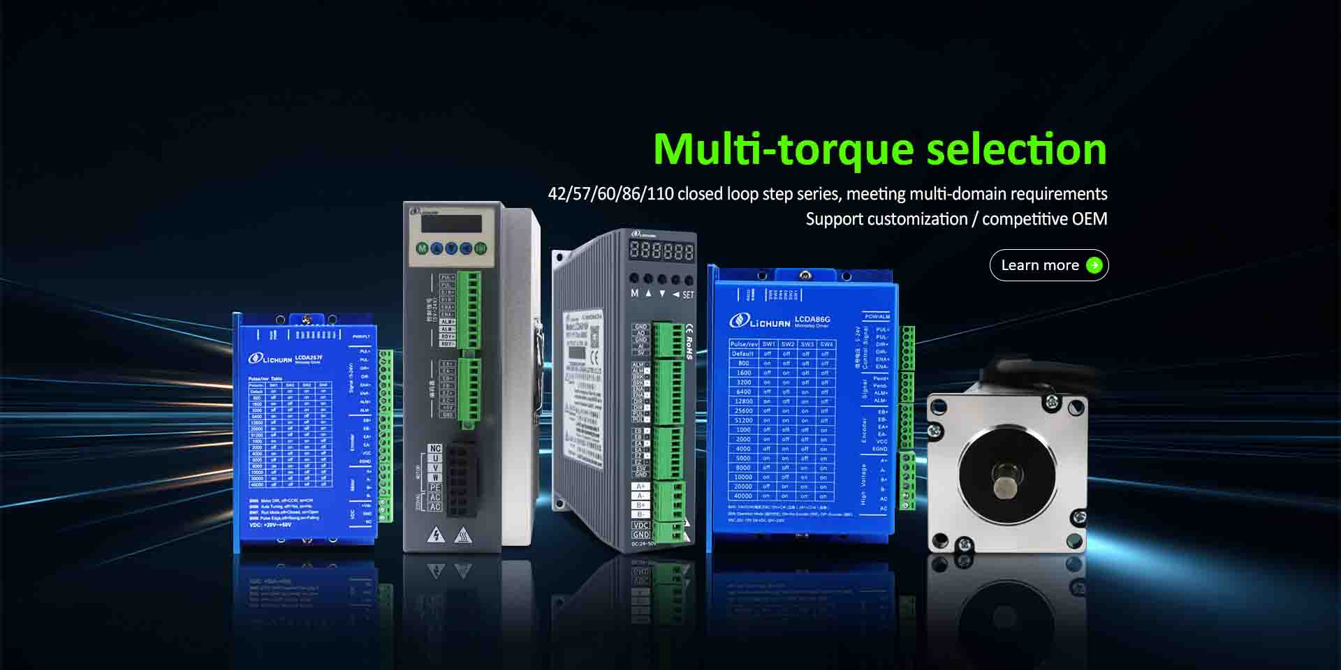 Фабрика за двигател на мотори со затворена јамка со отворена јамка